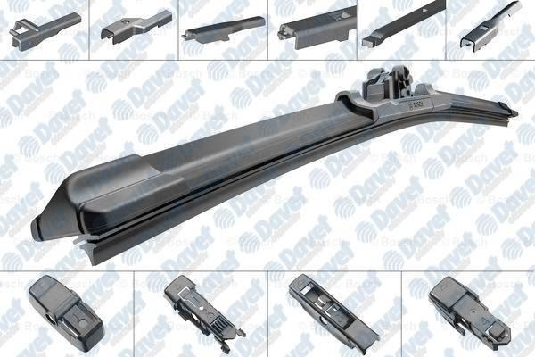 BOSCH 3397006947 On Aerotwin Plus Tekli Silecek - [500 Mm] [Seffaf Paket] Muz Tipi Silecek Audi Bentley Bmw Citroen Ford Hyundai Jeep Land Rover Group Mini Bmw Opel Peugeot Porsche Renault Smart Ssangyong Toyota Volvo Vw